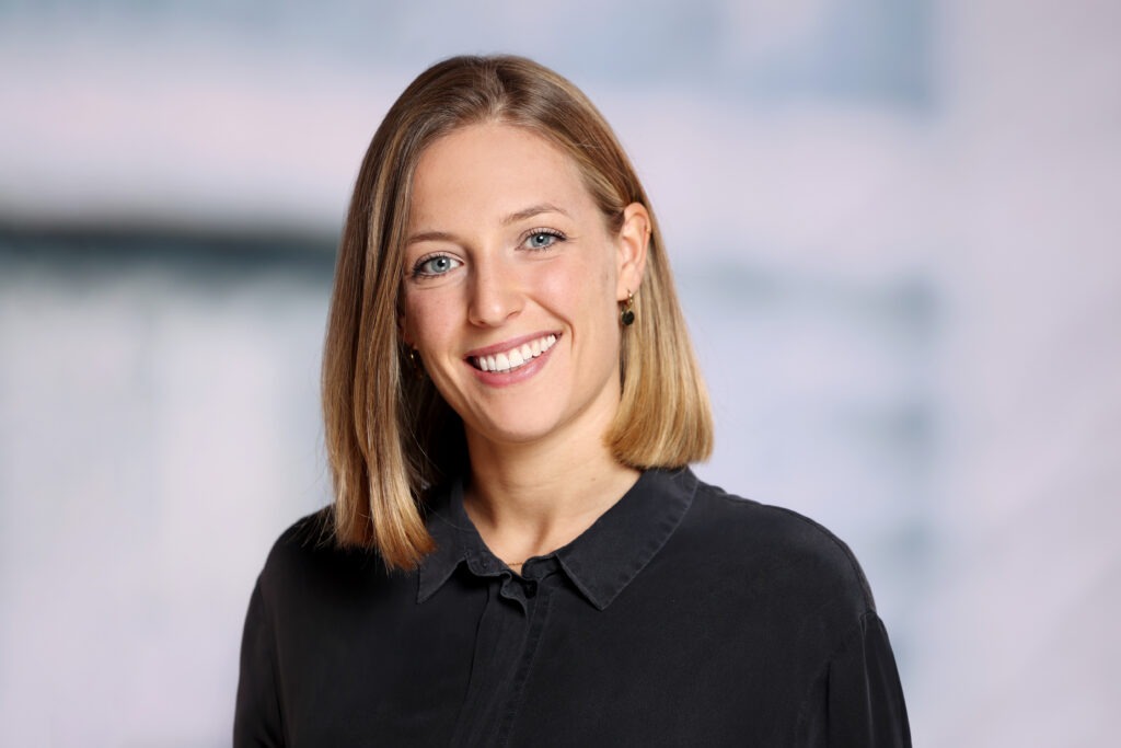 Portrait von Elena Schleicher aus dem Team des Haus des Stiftens