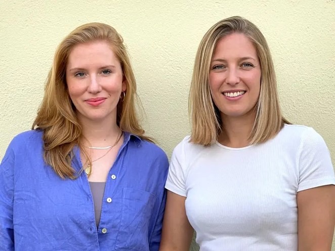 Elena Schleicher und Linda Boeing vom Haus des Stiftens